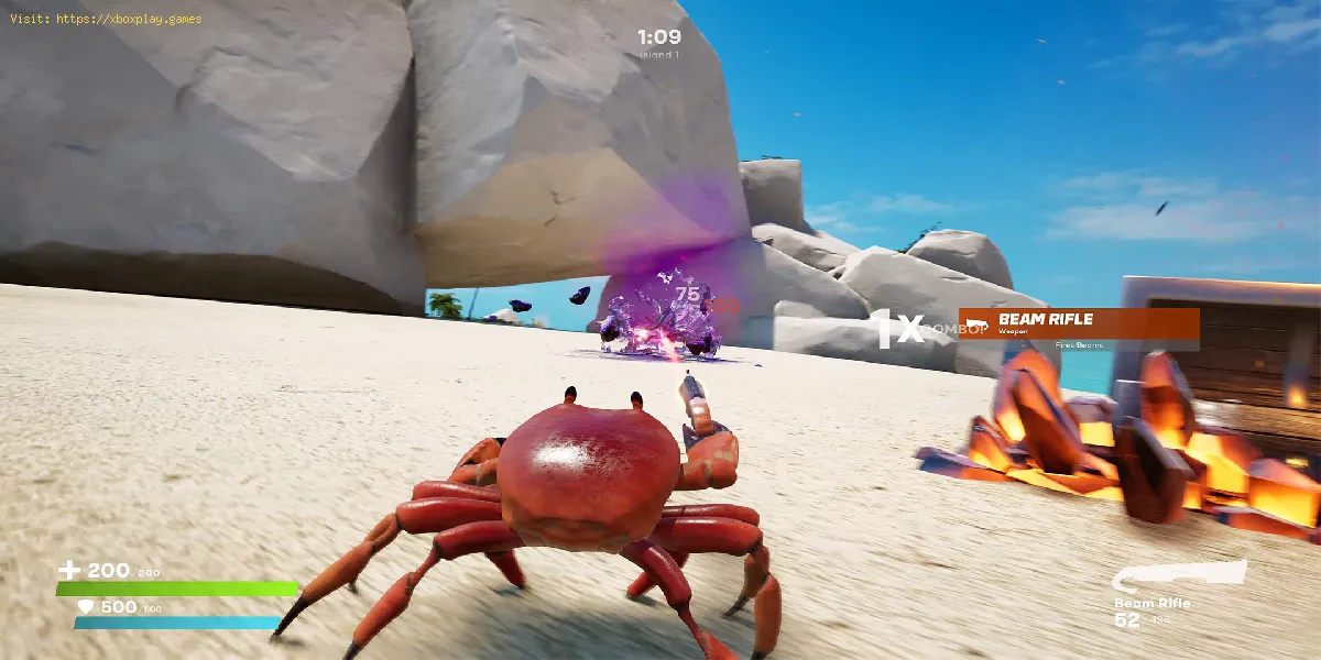 Wie schalte ich alle Waffen in Crab Champions frei?