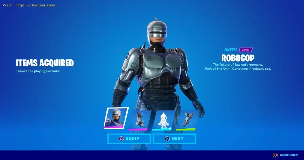 Fortnite: How To Get Robocop - Tips and tricks