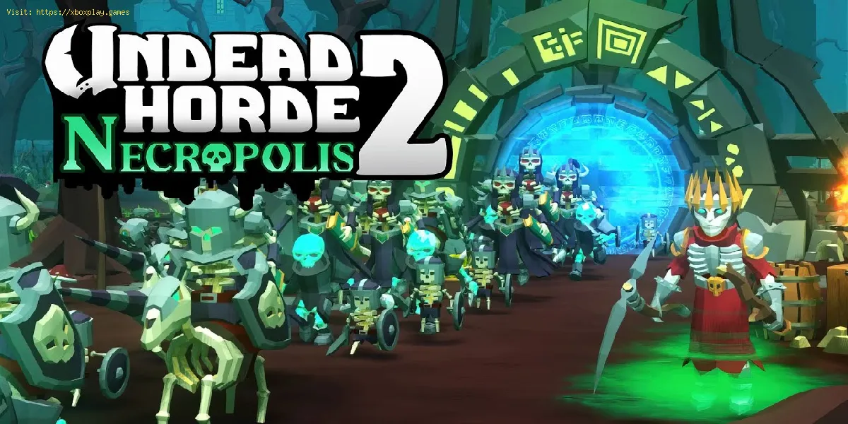 dissolver Minions em Undead Horde 2 Necropolis