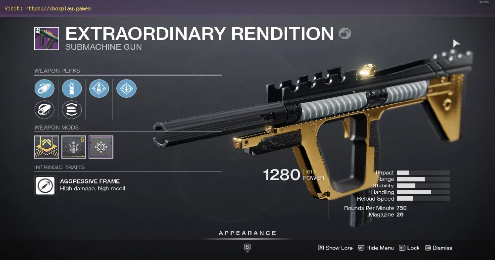 How to get Extraordinary Rendition in Destiny 2 - Guide