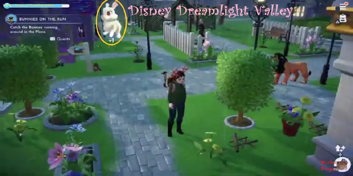 How to complete Bunnies On The Run quest in Disney Dreamlight Valley