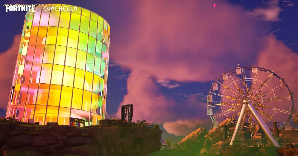 Collect Hidden Music Notes at Coachella Island in Fortnite