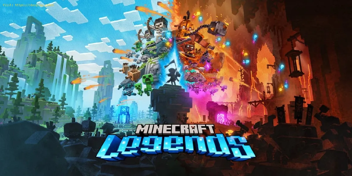 Débloquer des morceaux dans Minecraft Legends