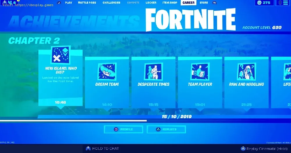 Fortnite Chapter 2: How to complete all feats - Achievements List