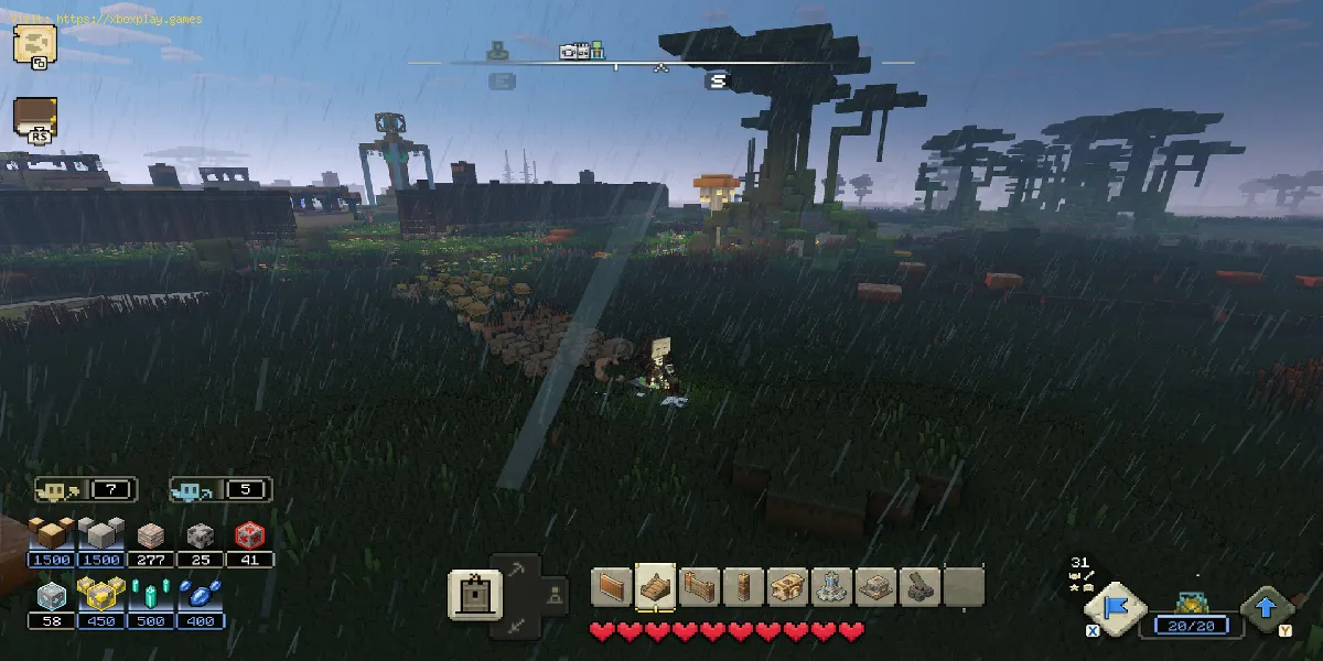 Cómo funcionan los cofres de aldeanos en Minecraft Legends - Guia