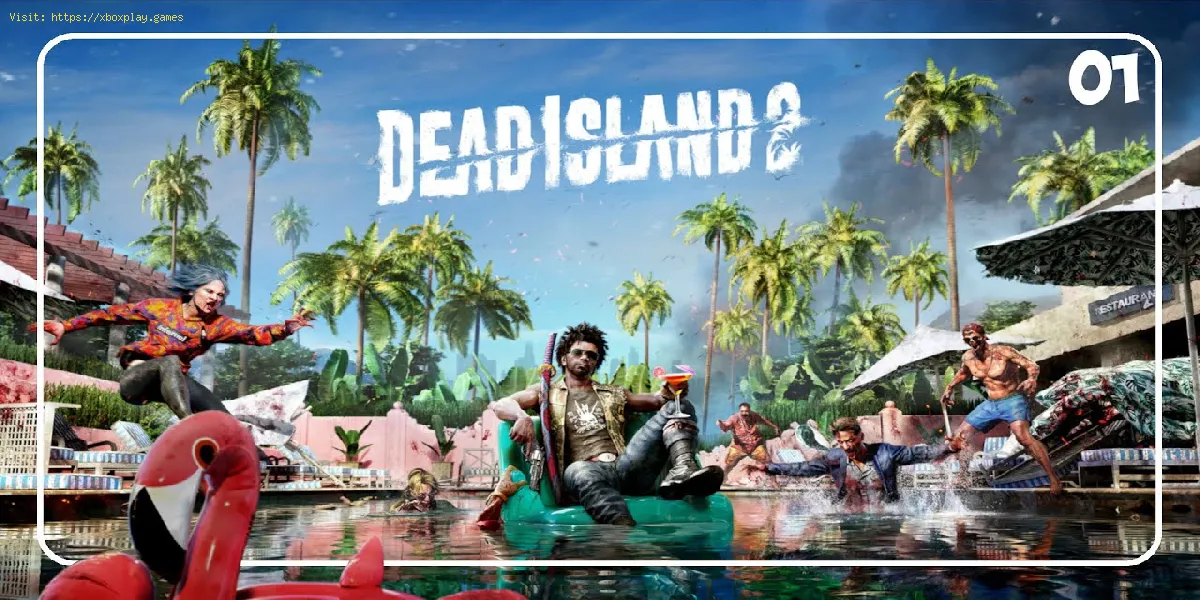 Emplacement clé du conteneur à côté de la piscine dans Dead Island 2