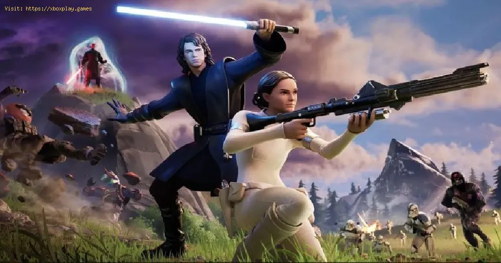 Find Star Wars Weapons in Fortnite