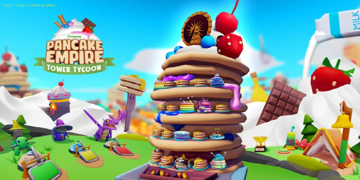 obtenha todos os itens gratuitos em Pancake Empire Tower Tycoon