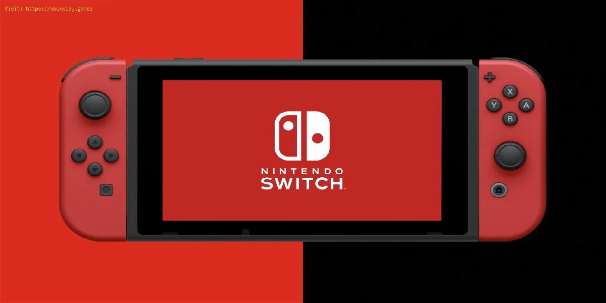 arreglar la pantalla naranja de Nintendo Switch