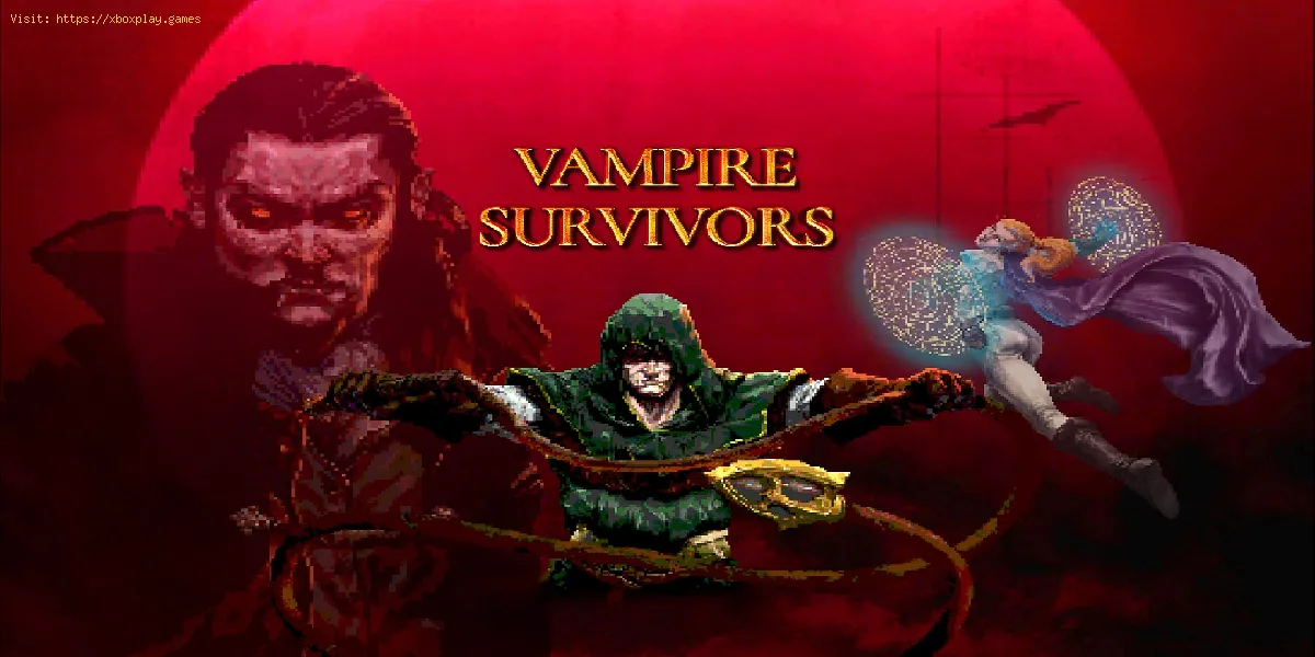 arreglar la pantalla blanca de Vampire Survivors