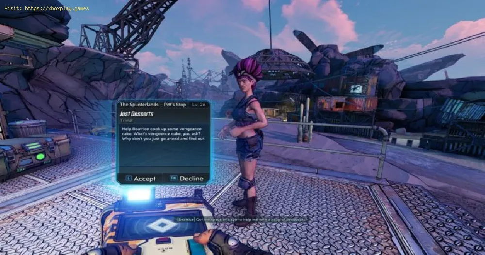 Borderlands 3: Where to find Beatrice in Just Desserts
