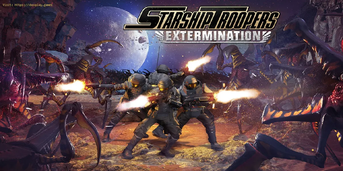 boîte de munitions en Starship Troopers Extermination