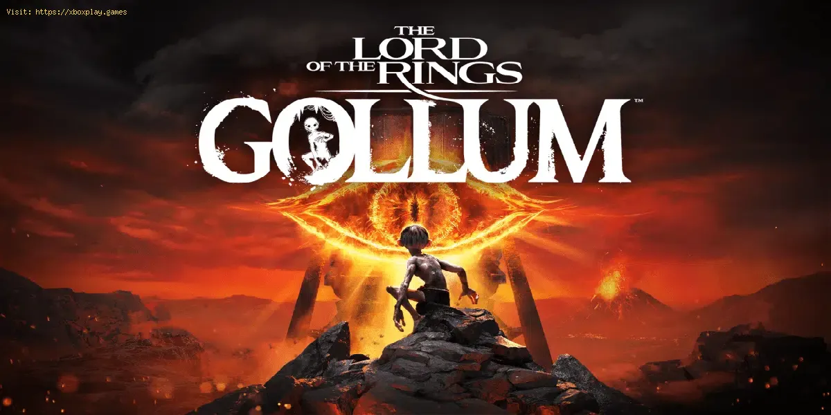 corrigir The Lord of the Rings Gollum na tela de carregamento