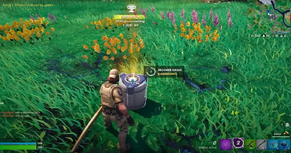 How to find a Combat Cache in Fortnite
