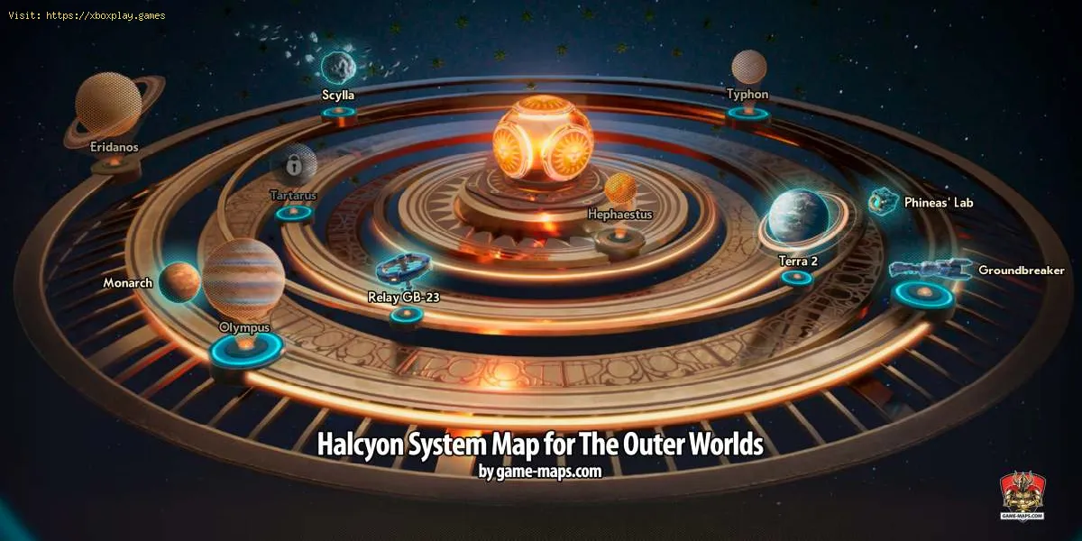 Outer Worlds: come vedere la mappa