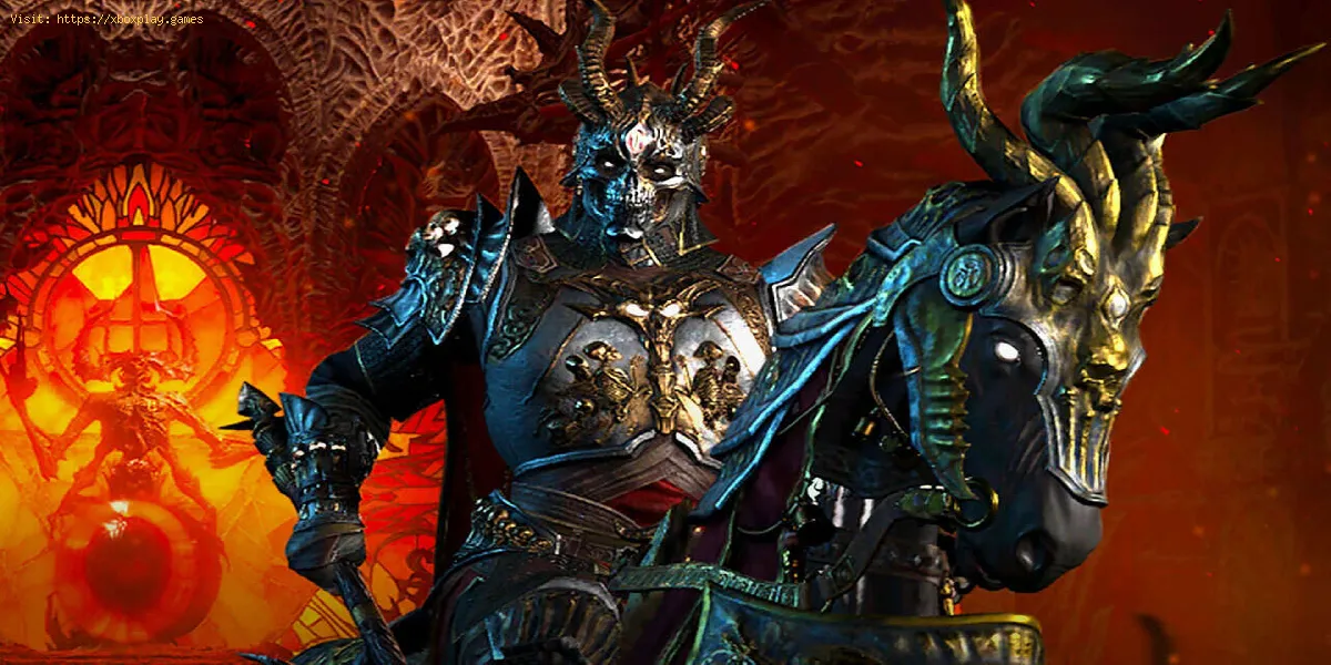 el aspecto de Burning Rage de Diablo 4