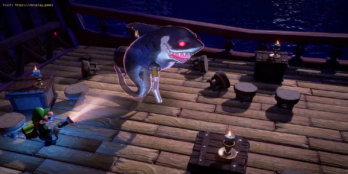 Luigi’s Mansion 3: Cómo vencer al tiburón fantasma