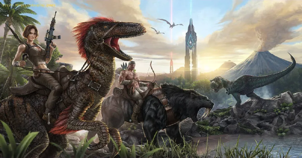 Tame Ceratosaurus in Ark Survival Evolved