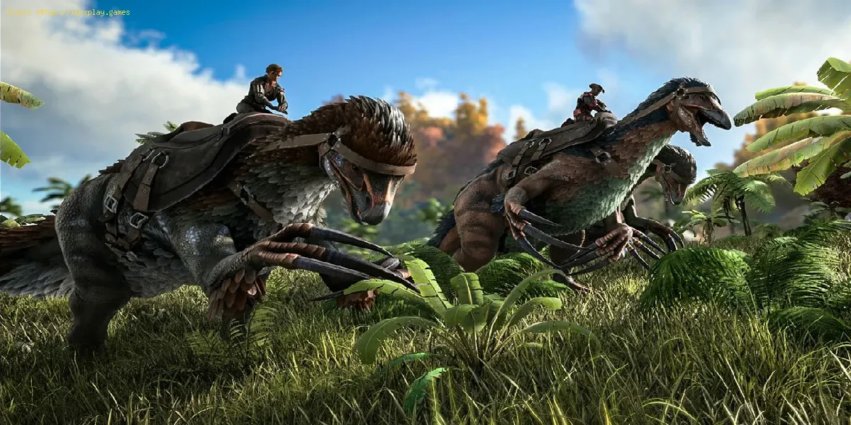 aparição do Ceratossauro em Ark Survival Evolved