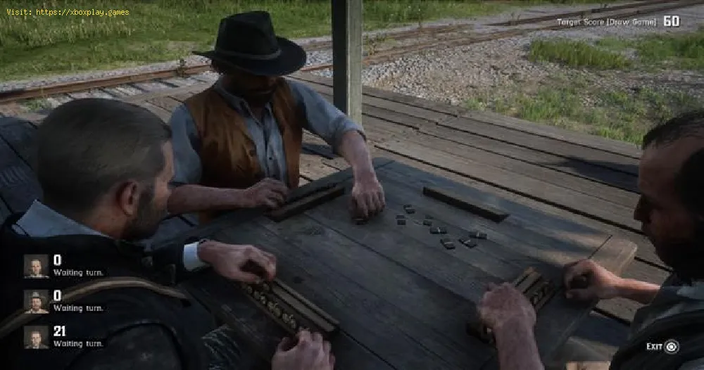 Red Dead Redemption 2: How to win playing dominoes