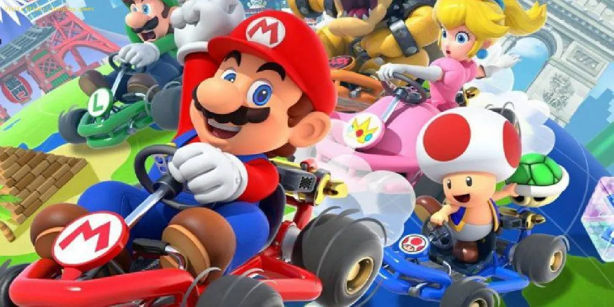 Mario Kart Tour: Wie man ein Rennen beendet, indem man dreimal auf der Linie stürzt.