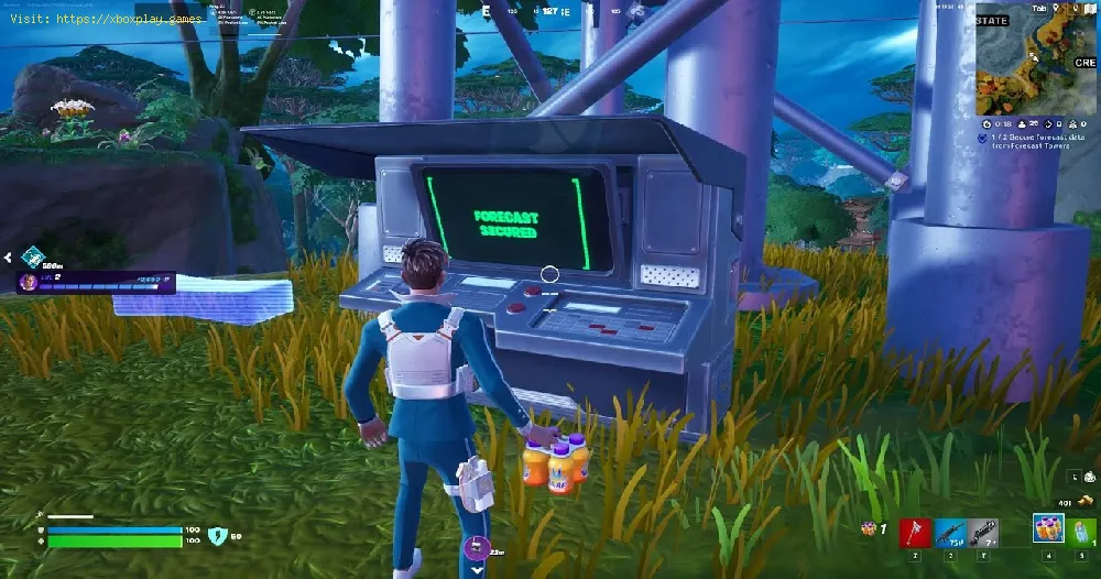 secure forecast data from Forecast Towers in Fortnite