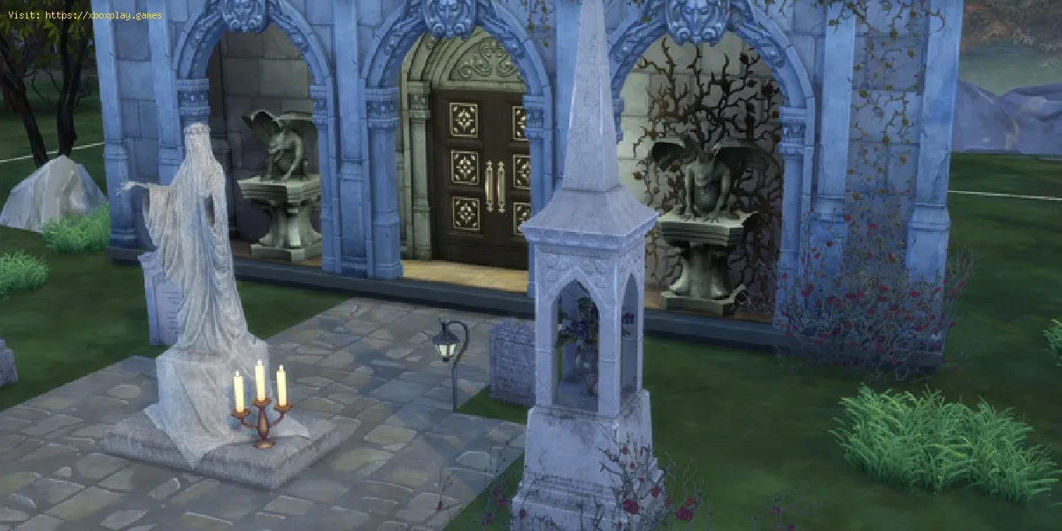 trouver le cimetière dans Sims 4