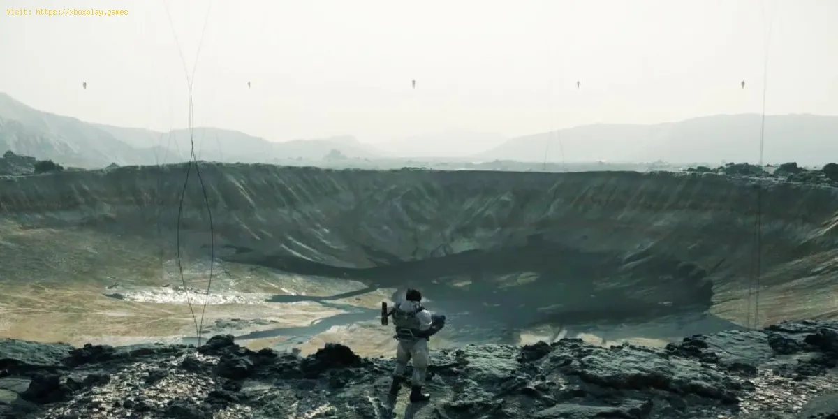 Death Stranding: como se livrar da cratera