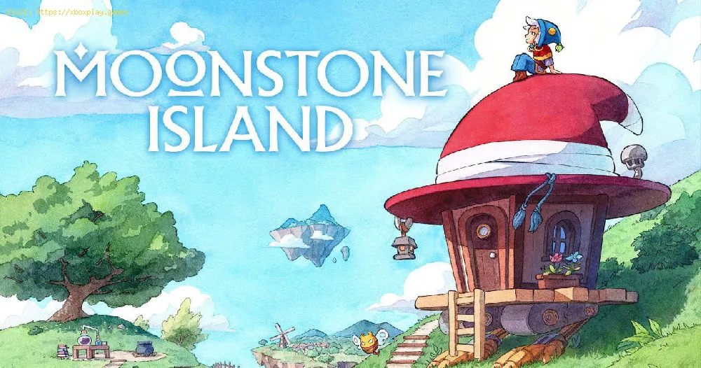 Get a Fishing Pole and Fish in Moonstone Island