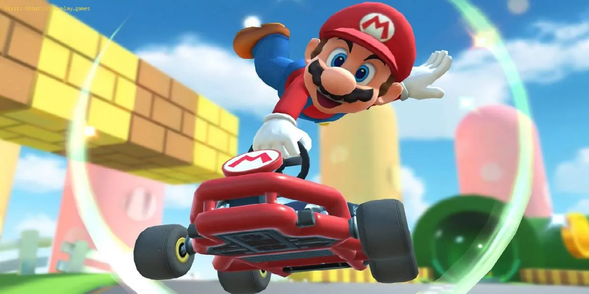 Mario Kart Tour: pontuação de 7000 ou mais usando um condutor com uma coroa