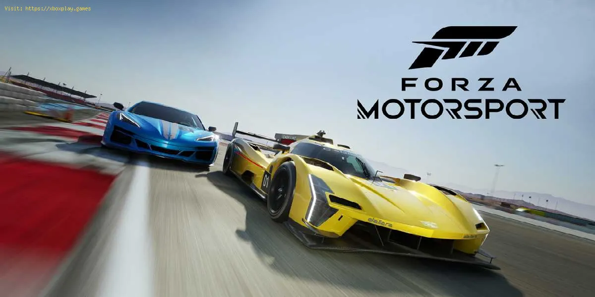 corrigir falha de Forza Motorsport