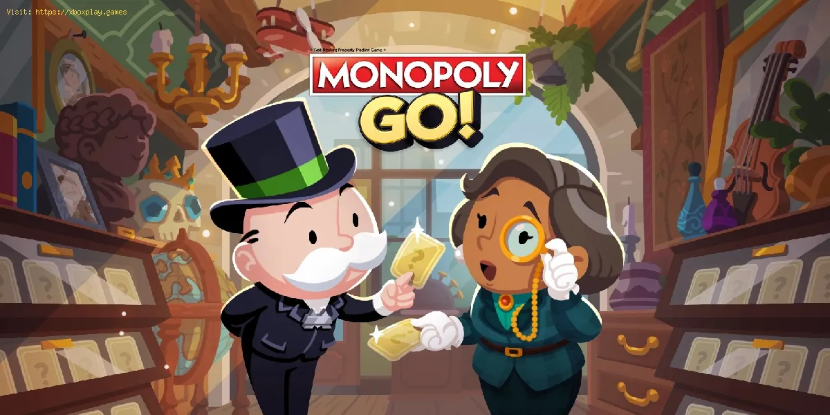 envie estrelas em Monopoly Go