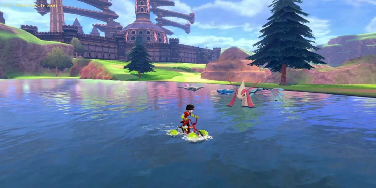 Pokemon Sword and Shield: Cómo surfear - cruzar el agua