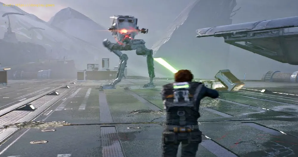 Star Wars Jedi Fallen Order: How To beat An AT-ST - tips and tricks
