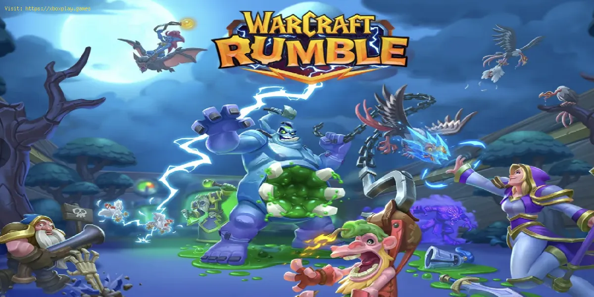 subir de nível Minis em Warcraft Rumble