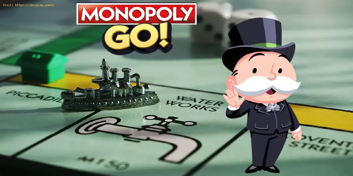 Minijogo Monopoly Go preso no baú da comunidade
