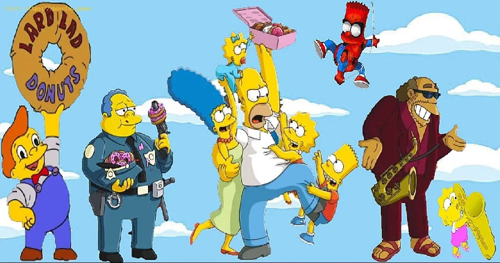 find Admirative Bart and Lisa in Find the Simpsons