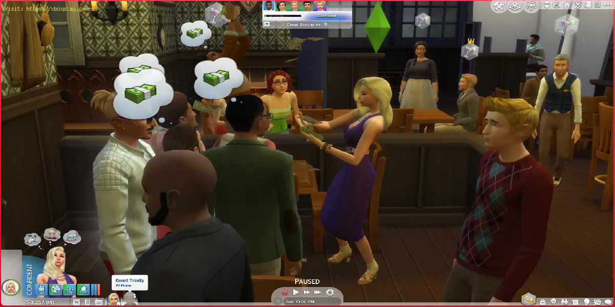 salir del modo Cámara libre en Sims 4