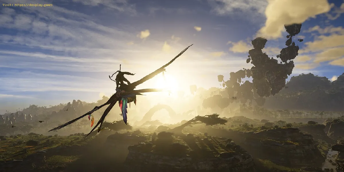 o ovo Stormglider em Avatar Frontiers of Pandora