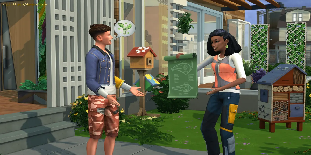 conseguir el paquete de jardín romántico en The Sims 4