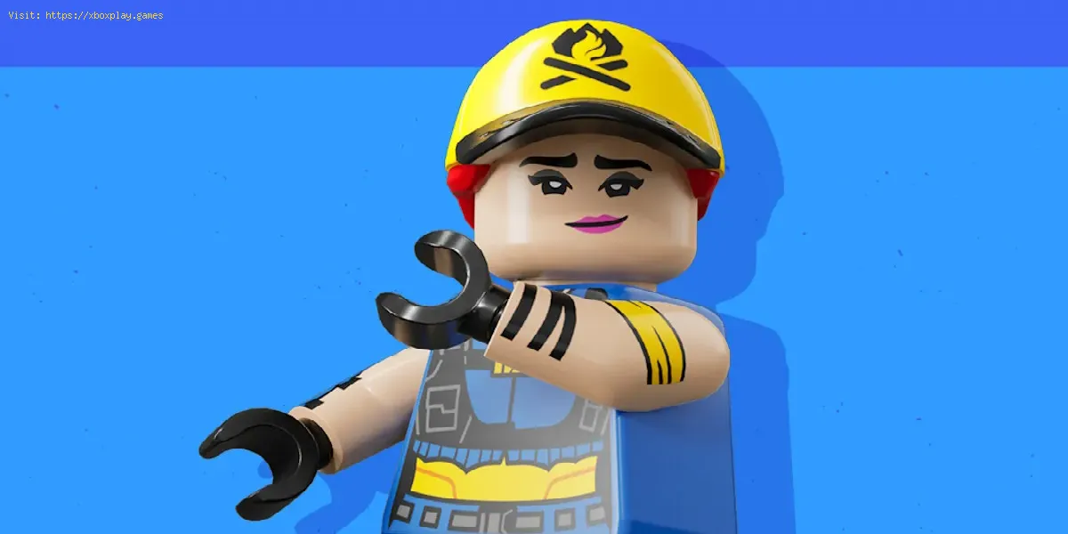 encontre e recrute Polar Peely em LEGO Fortnite