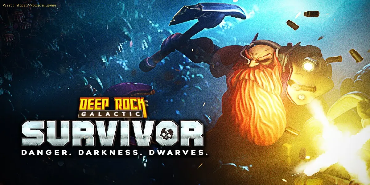 Accidente de Deep Rock Galactic Survivor en Steam Deck