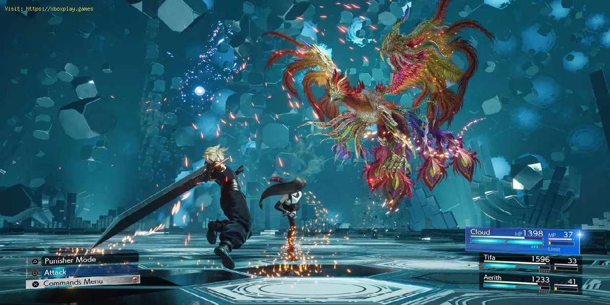 corrigir o gráfico Final Fantasy 7 Rebirth na PS5