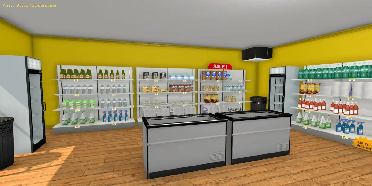 preço dos produtos em Supermarket Simulator