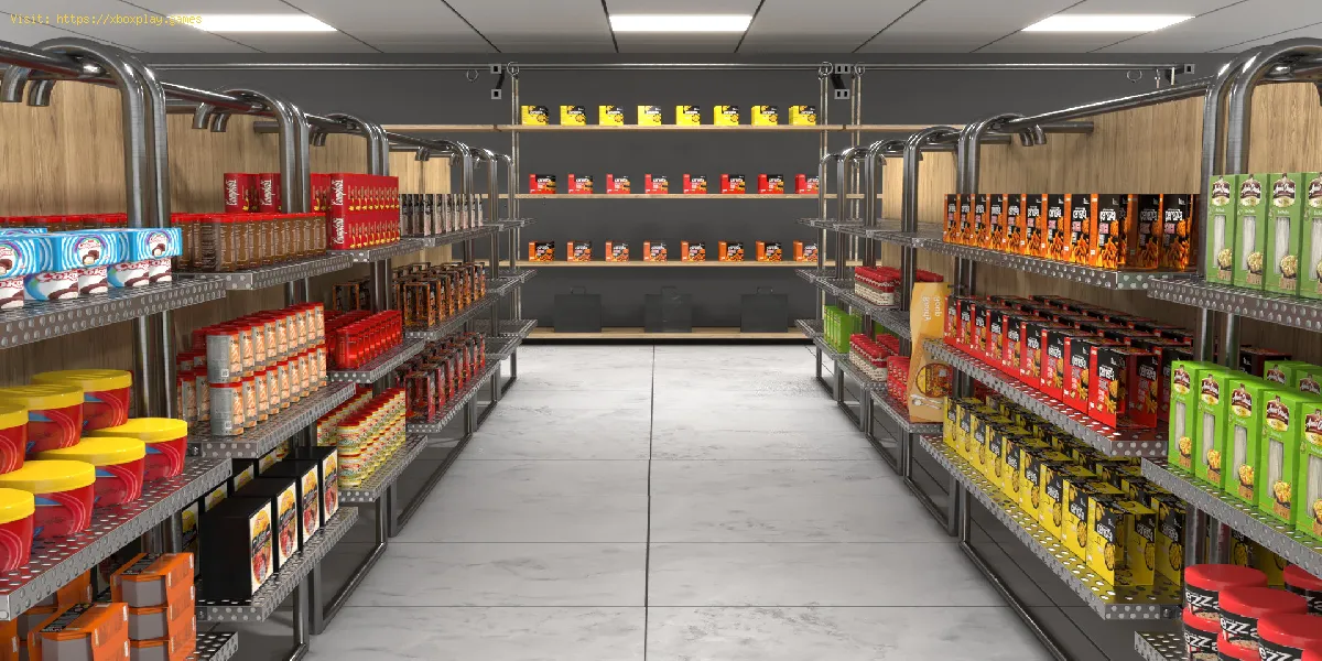 Wiedereinlagerer platzieren falsche Produkte in Supermarket Simulator