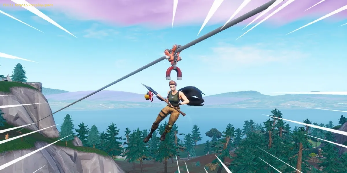 Fortnite: Wo man Zip Lines findet - Chaos Rising Challenge