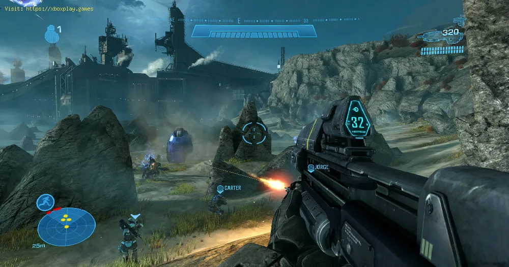 Halo Reach: How to Change the Crosshair Position