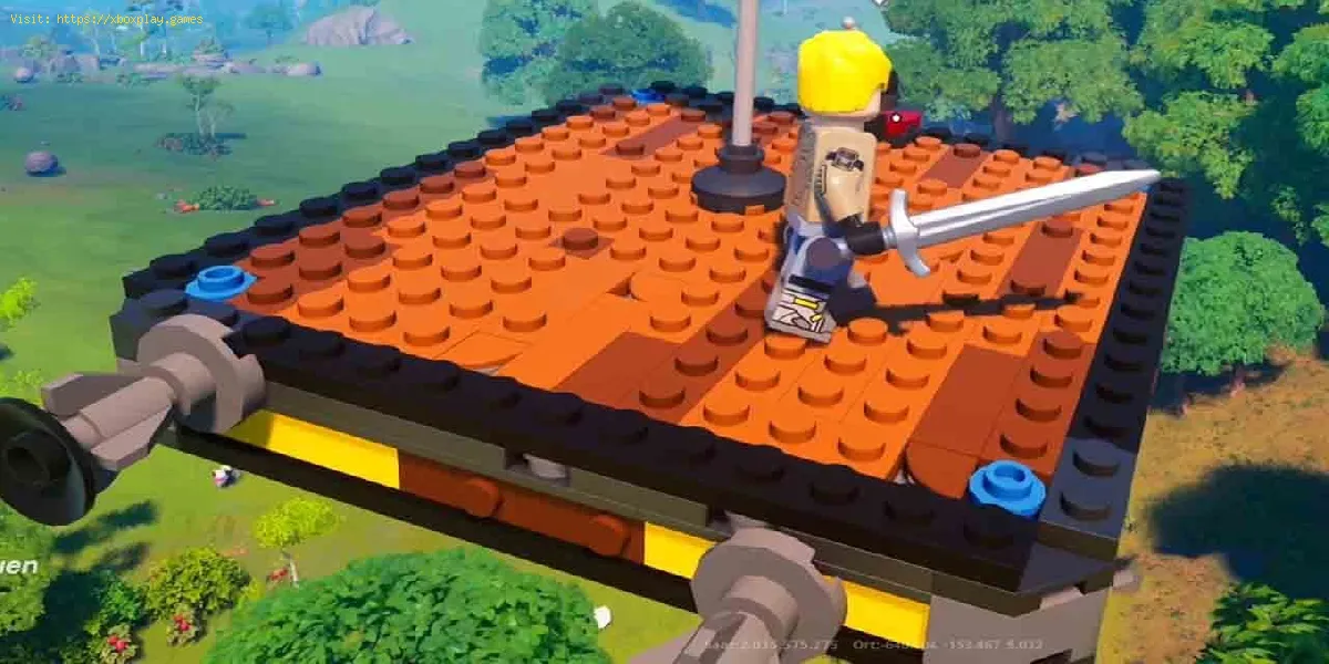 atribuir interruptores e propulsores no LEGO Fortnite
