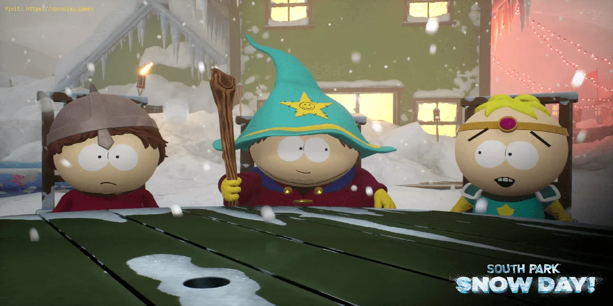 derrotar a Cartman en South Park Snow Day