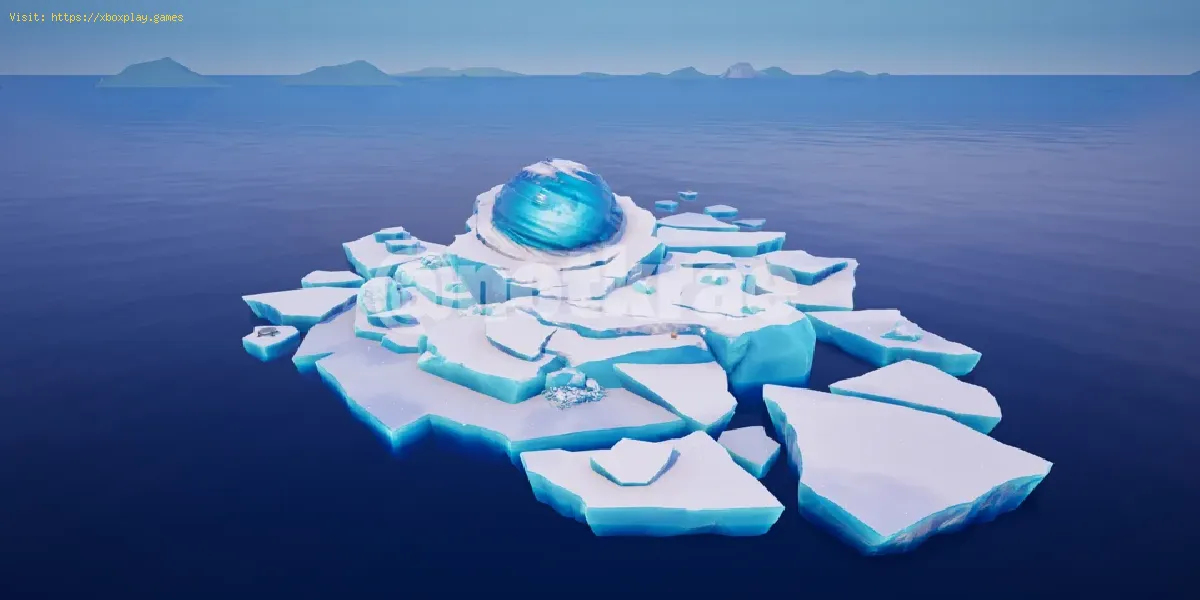 Fortnite: a localização do icebergue